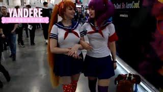 Yandere Simulator Osana and Kizana Cosplay at Comic Con Russia 2019