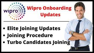 Wipro Onboarding Updates | Wipro Turbo Postponed candidates | Elite onboarding Updates