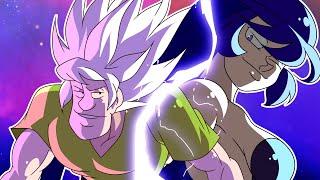 Ultra Instinct Shaggy vs Alma - DragonBall animation