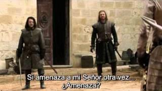 Jaime Lannister ambushes and fights Lord Eddard Stark, by The Stray