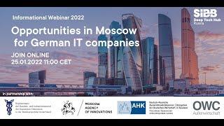 Opportunities in Moscow for German IT companies