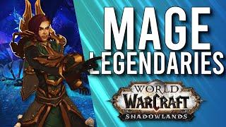 THESE ARE STRONG! Shadowlands MAGE Legendaries! - WoW: Shadowlands Alpha