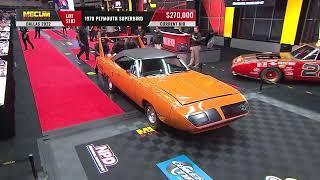 SOLD for $295,000 // 1970 Plymouth Superbird // Mecum Dallas 2022