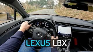 2025 LEXUS LBX 136 HP POV TEST DRIVE