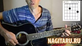Очень красивая и простая мелодия на гитаре - Разбор - Nagitaru.ru