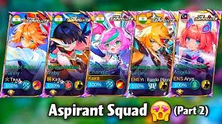 ASPIRANT SQUAD! Chang'e, Lesley, Angela, Ruby, Fanny️