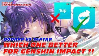 TAPTAP VS QOOAPP MANA YANG LEBIH BAIK ? | CARA ATASI LAG GENSHIN IMPACT DI HP KENTANG TANPA ROOT !