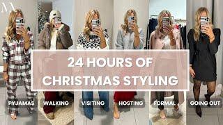 24 Hours Of Christmas Styling - Pyjamas to Party Wear, Loungewear to Dog Walking.