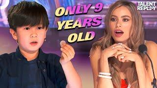 9-Year-Old Shoji Leaves AGT Judges Speechless with His Magic! | America's Got Talent