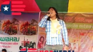 Popular Singer Pushkar Sunuwar Live Performance | Aankhaima Gajal Kalai Ramro