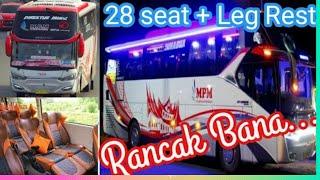 FULL INTERIOR BUS MPM SUPER EXECUTIVE 28 seat LEG REST SR2 HD