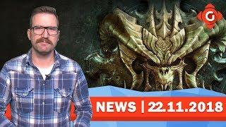 Diablo 4: Neue Infos zum Nachfolger! Hitman 2: Twitter bannt Spieler! | GW-NEWS