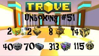 trove - weekly unboxing #51 - 115 empowered gem boxes & Diamond Dragon Egg!