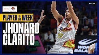 JHONARD CLARITO | PLAYER OF THE WEEK | PBA SEASON 49 GOVERNORS' CUP | HIGHLIGHTS