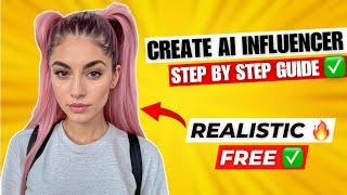 Create Ai Influencer - Virtual Influencer | Ai Instagram Model  | Step By Step Guide and Free 