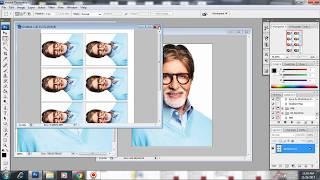 how to make passport size photo action in photoshop cs3