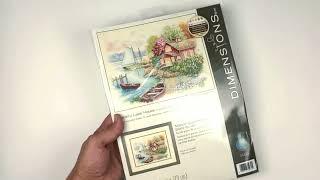 Overview of the Dimensions Cross Stitch Kit Oriental Splendor, 35230