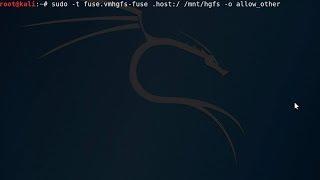 Configuring Shared Folders in VMWare Workstation with a Kali Linux Guest OS and Windows Host