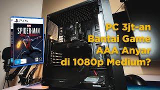 PC 3jtan bisa bantai game AAA anyar di 1080p setting medium?