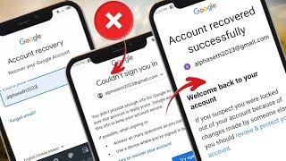 How to Recover Gmail Account without Verification Code Password & Phone Number 2024