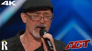 Richard Goodall Audition (Golden Buzzer) | Don't Stop Believin' | Week 1 | America's Got Talent 2024