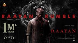 #RAAYAN - Raayan Rumble Lyric Video | Dhanush | Sun Pictures | A.R. Rahman | Arivu