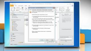 How to enable the Outlook 2010 Junk E-Mail Filter on Windows® 7