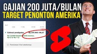 JARANG YG TAU ‼️CARA UPLOAD VIDEO SHORTS TARGET PENONTON LUAR NEGERI WKWKW