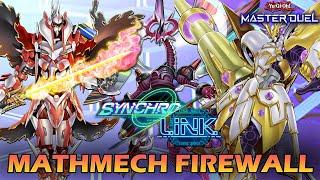 MATHMECH FIREWALL GOING 2ND OTK GAMEPLAY IN SYNCHRO X LINK FESTIVAL EVENT IN YUGIOH MASTER DUEL