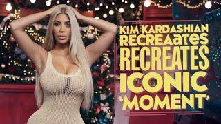 "Kim Kardashian Recreates Iconic 2014 Paper Magazine Cover | Break the Internet Moment Photoshoot"