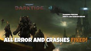 Fix Warhammer 40,000: Darktide Error | Crashing, Freezing, Black Screen, Directx and Unknown Error