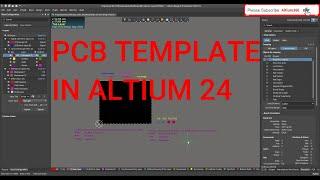 Altium Designer Tutorial 38: How to create PCB Template in Altium Designer 24.10.