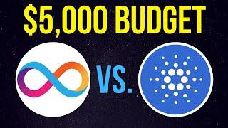 $5,000 Budget: Internet Computer vs. Cardano | ICP or ADA?