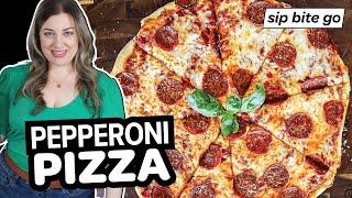 Homemade Pepperoni Pizza Recipe