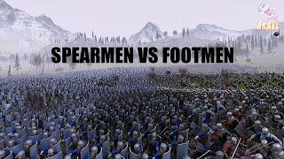 SPEARMEN VS FOOTMEN | ULTIMATE EPIC BATTLE SIMULATOR