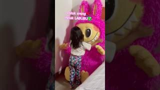 DARLEEN PELUK LABUBU PINK SUPER BESAR!! #viralvideo #trending