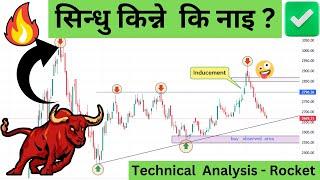 सिन्धु किन्ने  कि नाइ ?   Technical Analysis |  Share  Rocket Pro