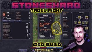 Geomancer vs Ancient Troll | Permadeath | Stoneshard | Patch 0.8.2.10