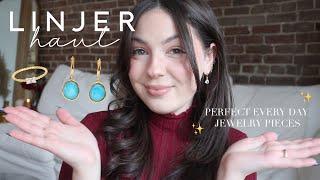 THE PERFECT EVERY DAY JEWELRY PIECES  | Linjer Sustainable Jewelry Review