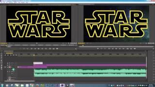 How to make Star Wars Opening in Adobe Premier