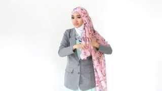 Tutorial Hijab Daily Office Look