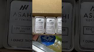 Unboxing: Asahi 1 oz Silver Bars