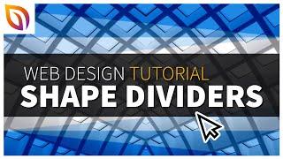 How to Add Shape Dividers in WordPress