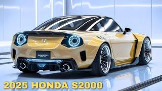 "The Icon Returns: A First Look at the 2025 Honda S2000"