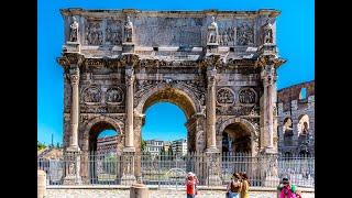 WalkStop - The Arch of Constantine, Rome, Italy