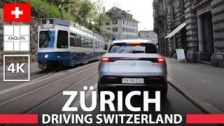 Driving in Switzerland  【4K】ZÜRICH • Switzerland [POV driving]