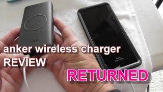 Power Bank Anker Wireless 10,000mAh, PowerCore III 10K Wireless Portable Charger REVIEW AND TEST