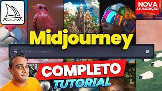 Como Usar o Midjourney em 2024 - NOVO Midjourney WEB | Fácil de usar #midjourney #ia #midjourneyai