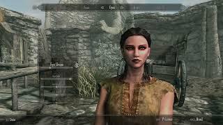 SKYRIM Female Nord Character Creation -SETTINGS BELOW -No mods