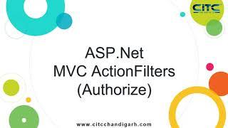 ASP Net MVC Action Authorize  Filters Video Tutorials